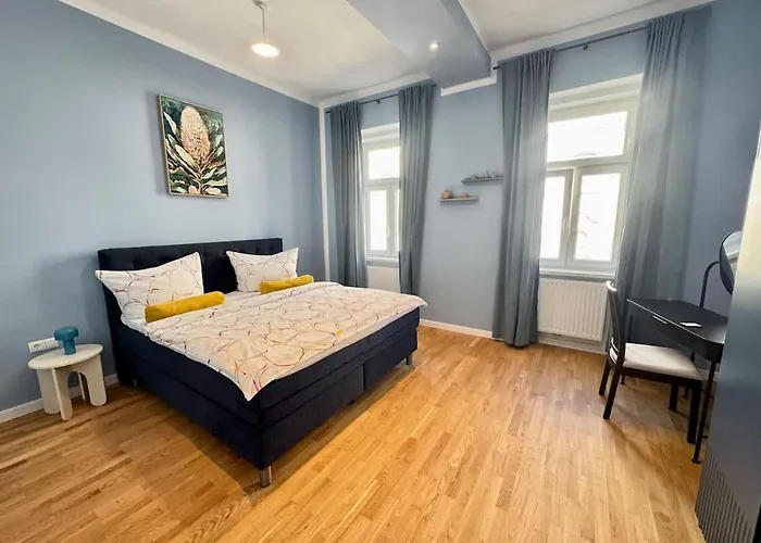 Kunstvoll Wohnen Im Herzen Wiens Hg16 Apartman Bécs